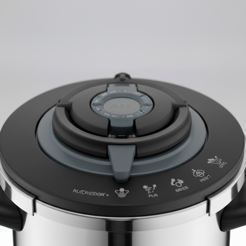 Cocotte-Minute Seb NUTRICOOK®+ 8 L inox induction
