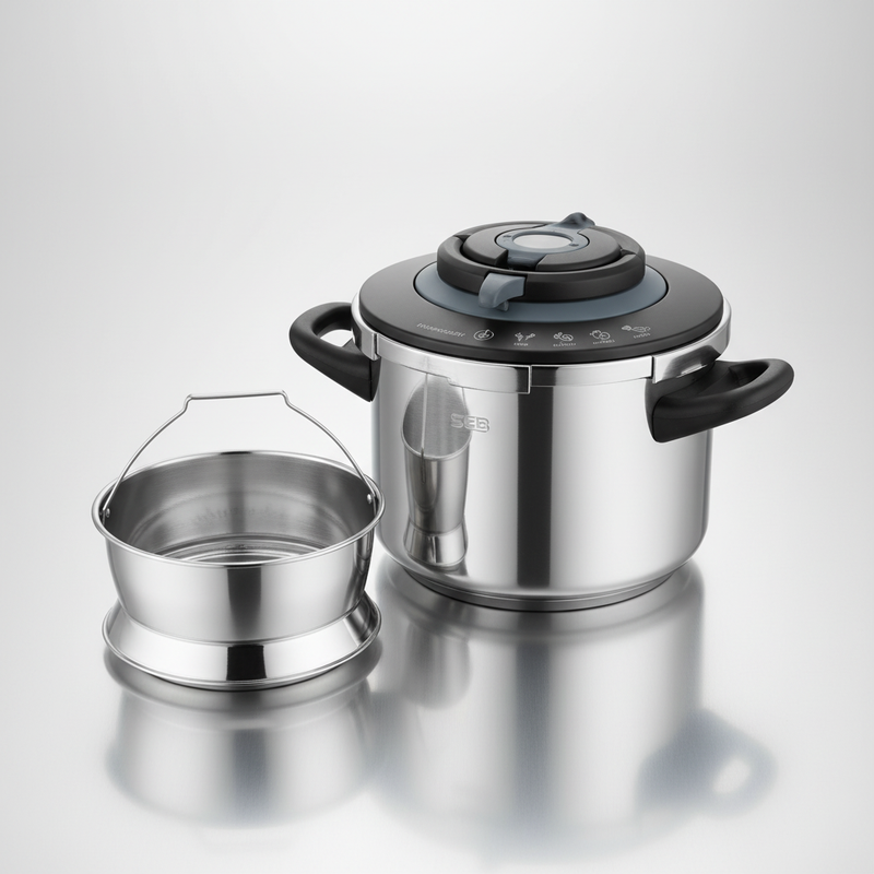 Cocotte-Minute Seb NUTRICOOK®+ 8 L inox induction