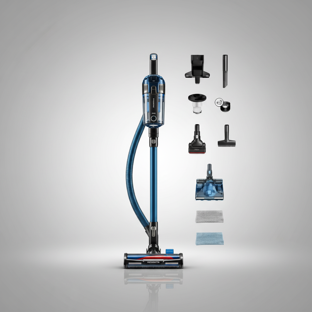 Aspirateurs Rowenta balai sans fil X-FORCE FLEX 12.60 AQUA-multifonction