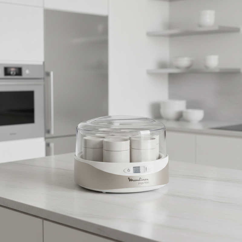 Yogurteo Moulinex Yaourtière – 7 pots en verre