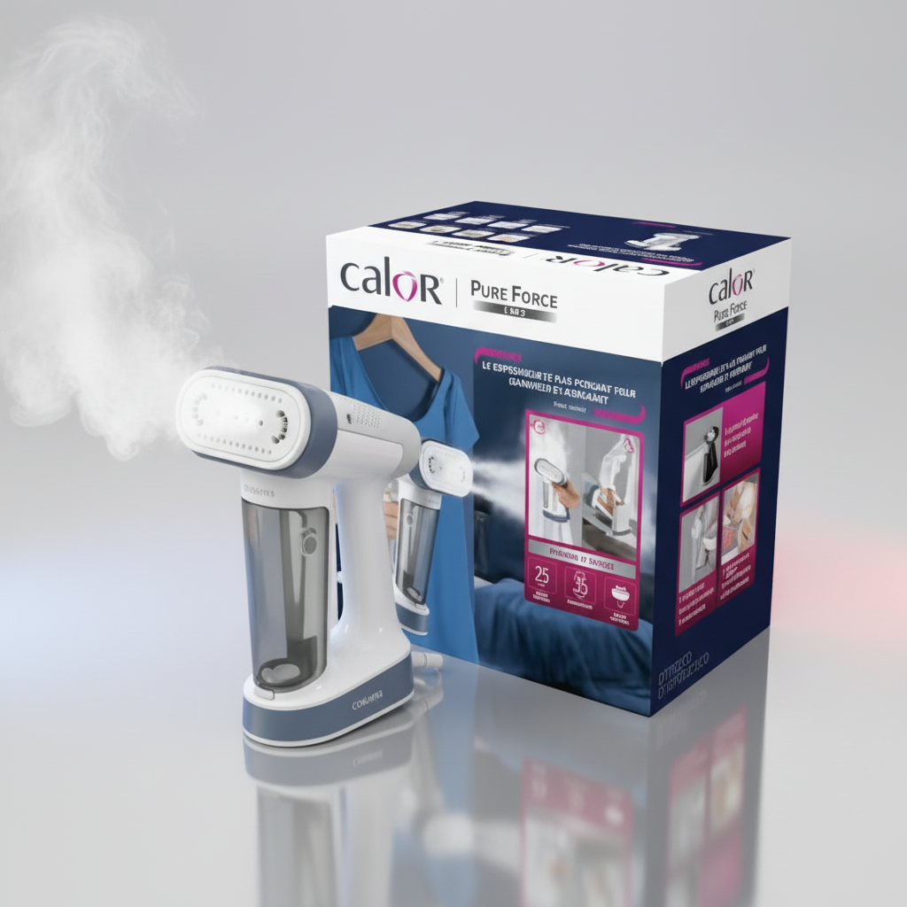 Défroisseur CALOR Pure Force 2en1