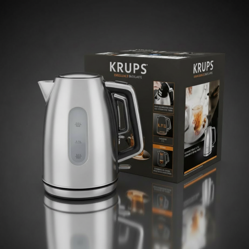 Bouilloire Krups Excellence 1,7 l inox