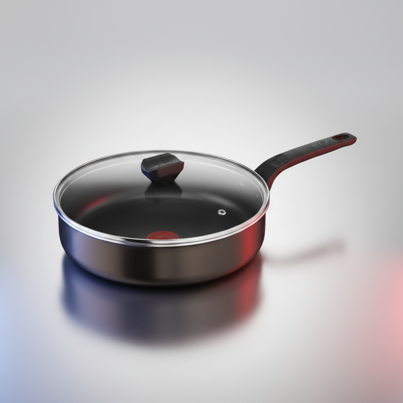 Sauteuse Tefal EASY COOK & antiadhésive + couvercle
