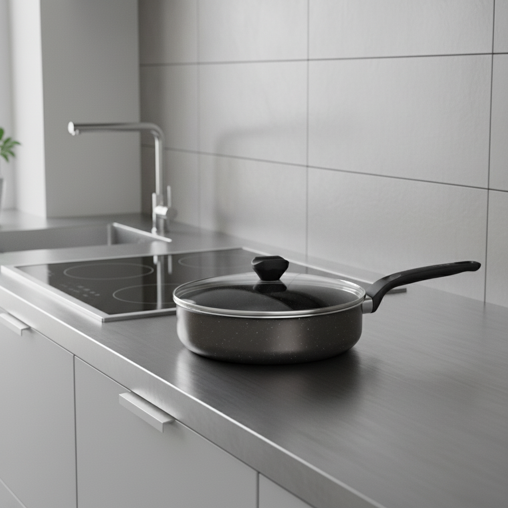 Sauteuse Tefal EASY COOK & antiadhésive + couvercle