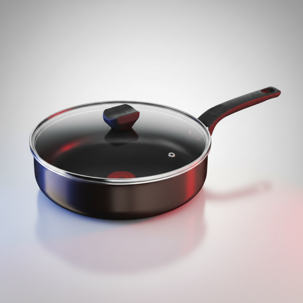 Sauteuse Tefal EASY COOK & antiadhésive + couvercle
