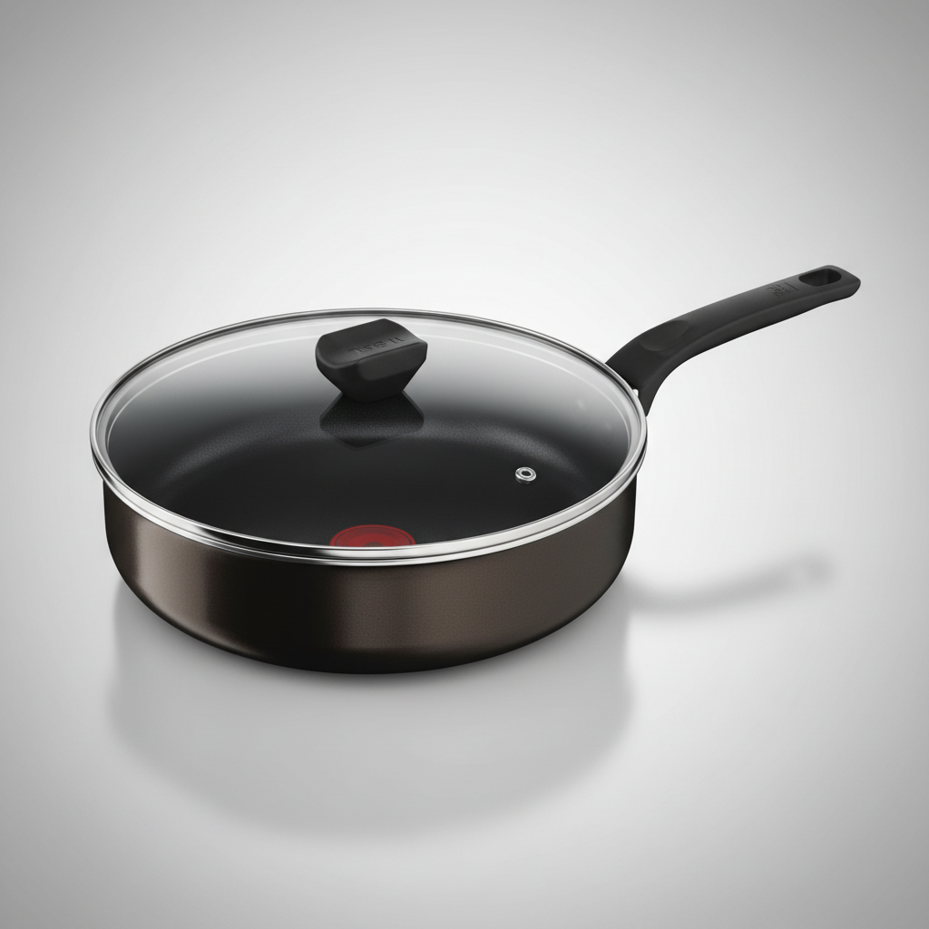 Sauteuse Tefal EASY COOK & antiadhésive + couvercle