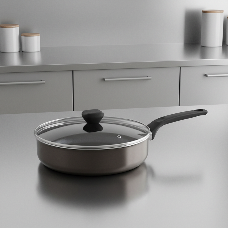 Sauteuse Tefal EASY COOK & antiadhésive + couvercle