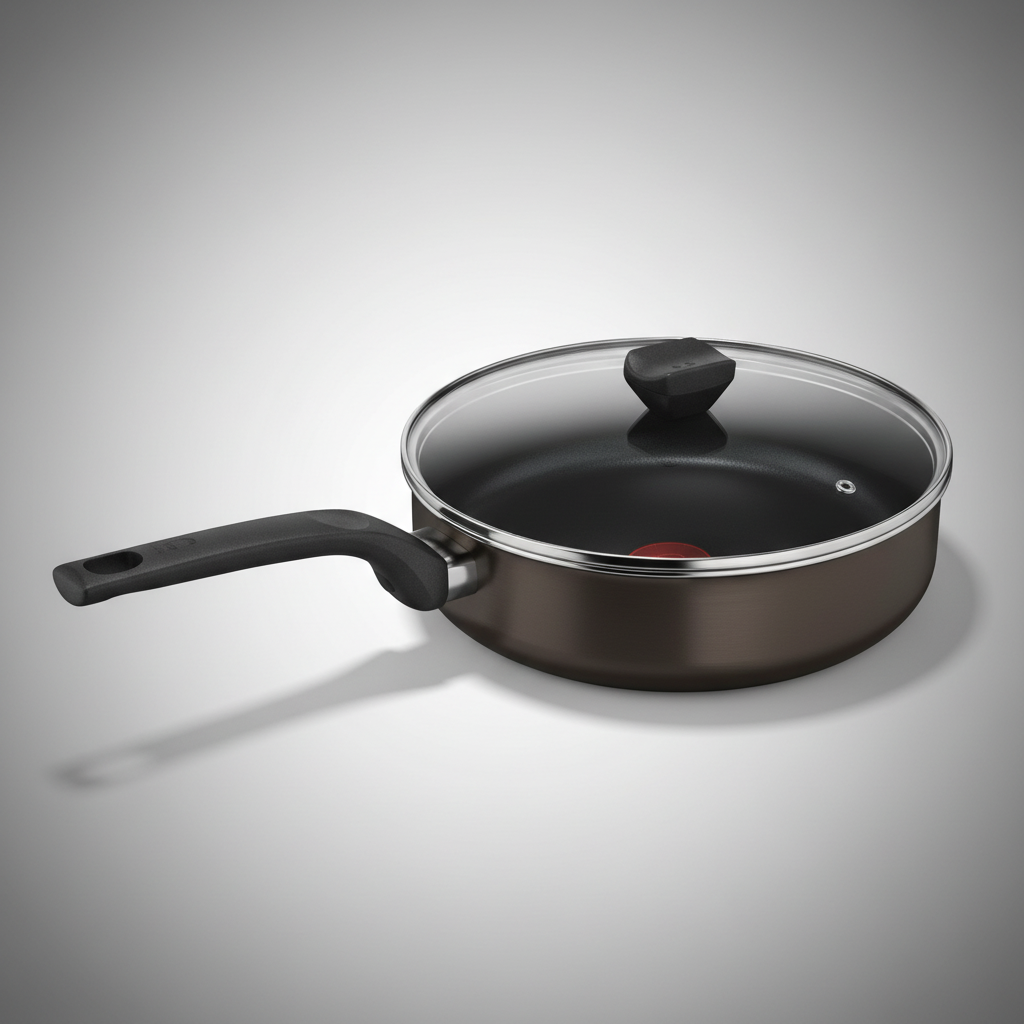 Sauteuse Tefal EASY COOK & antiadhésive + couvercle