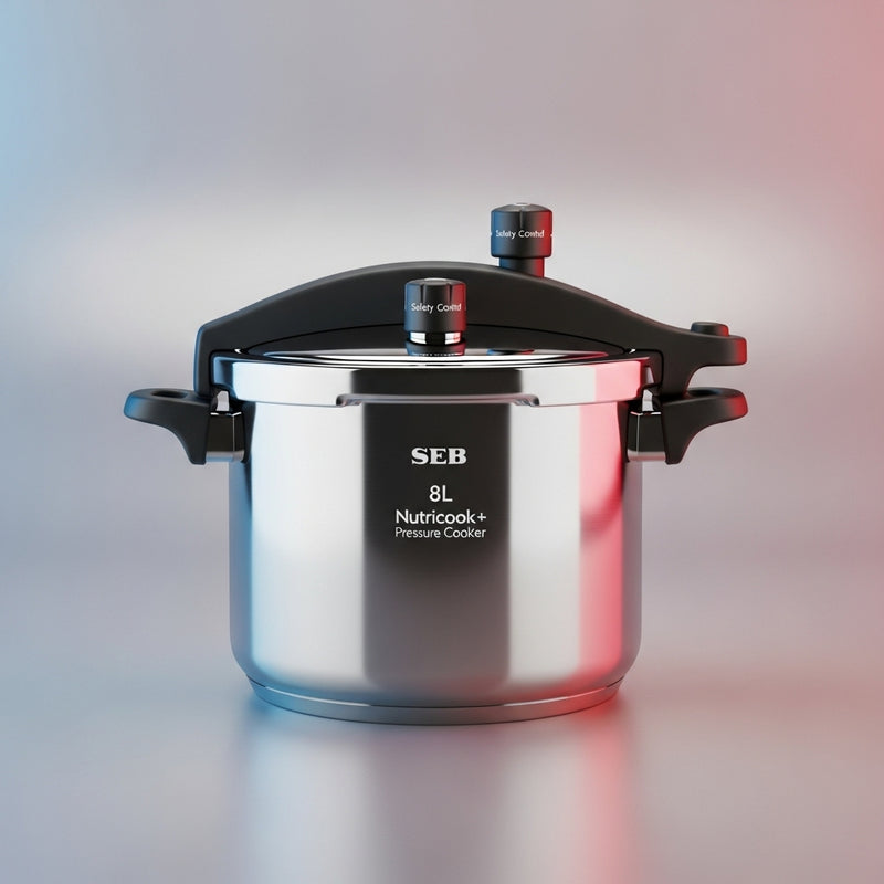 Cocotte-Minute Seb NUTRICOOK®+ 8 L inox induction