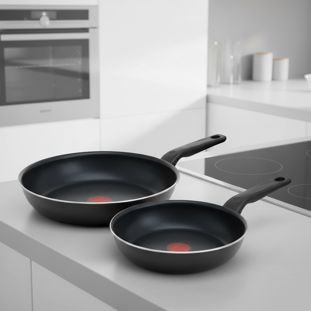 Ensemble de Poêles 24CM ET 30 CM TEFAL NON INDUCTION XL INTENSE