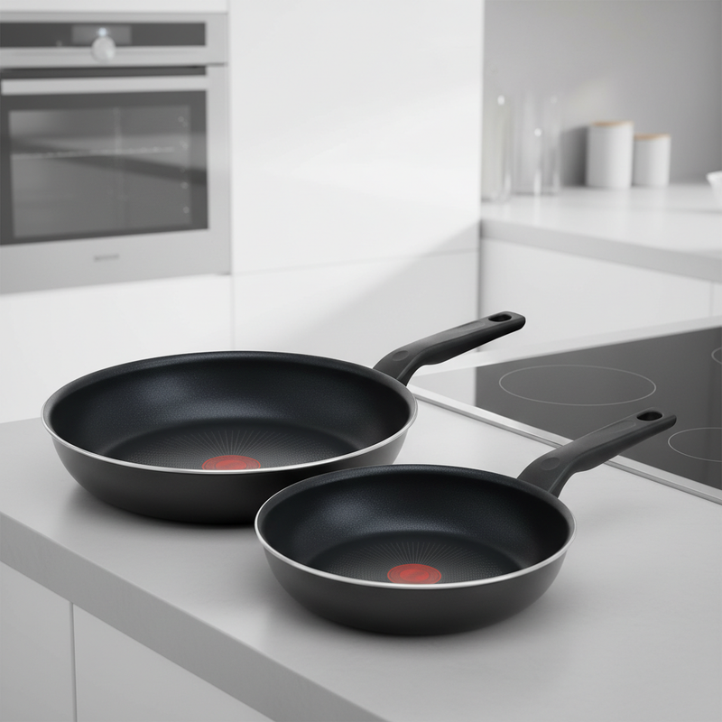 Ensemble de Poêles 24CM ET 30 CM TEFAL NON INDUCTION XL INTENSE