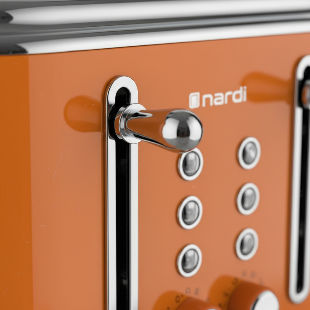 Grille pain NARDI Rétro Orange 2 tranches