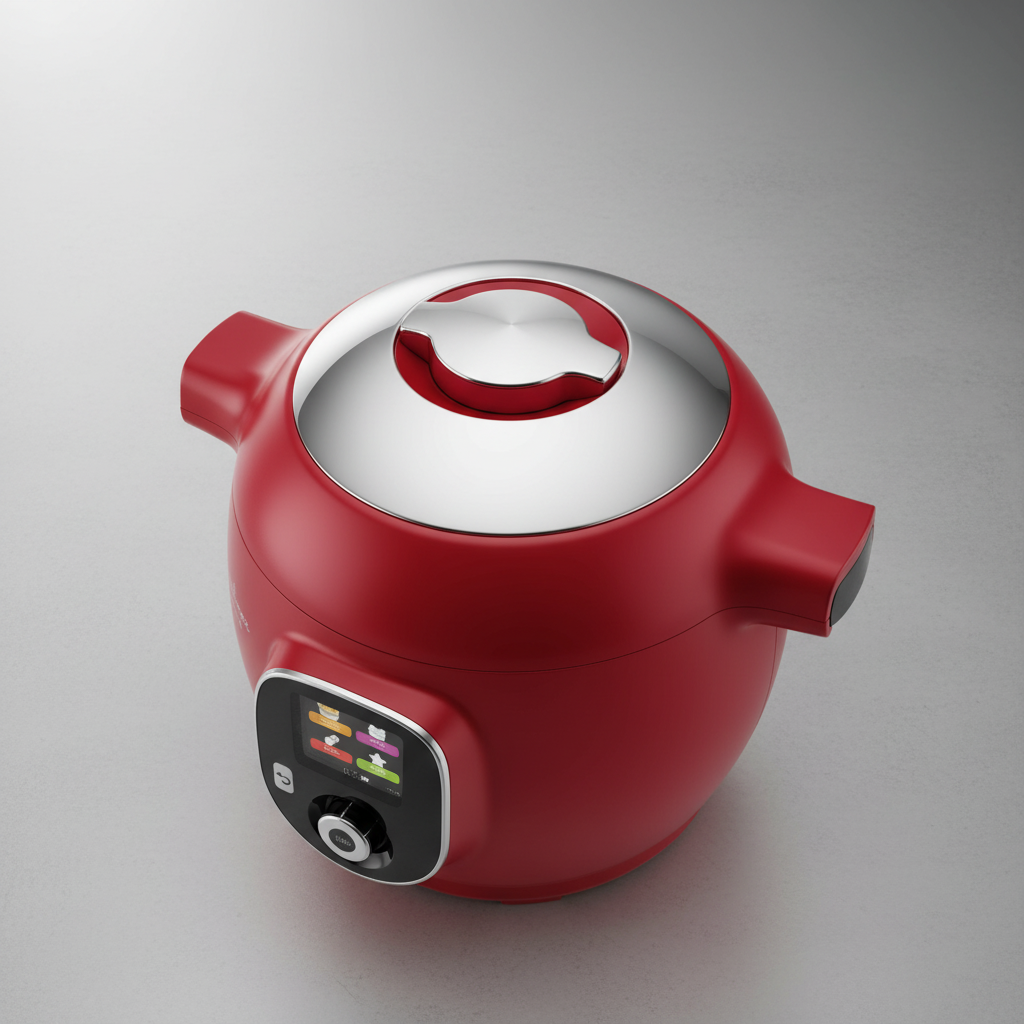 Cookeo Moulinex + 6L Red - 180 recipes