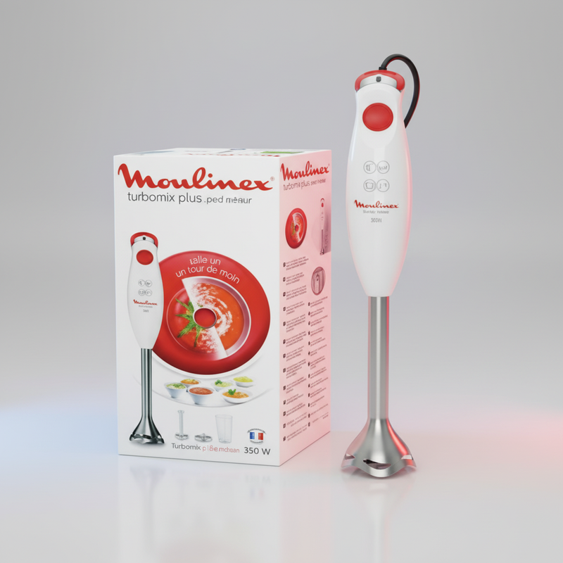 Mixeur Moulinex TURBOMIX PIED METAL 350W PLONGEAN