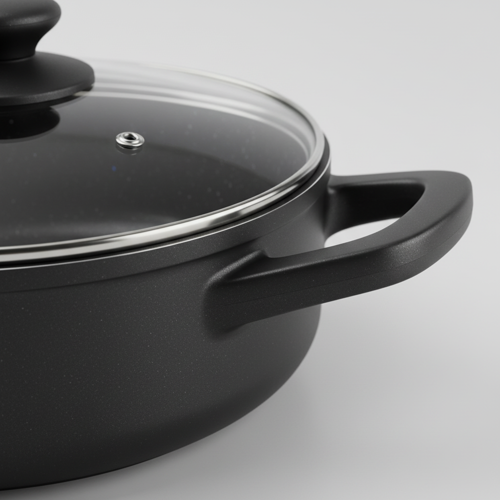 Cocotte Tefal Lov en fonte peu profonde 28 cm –