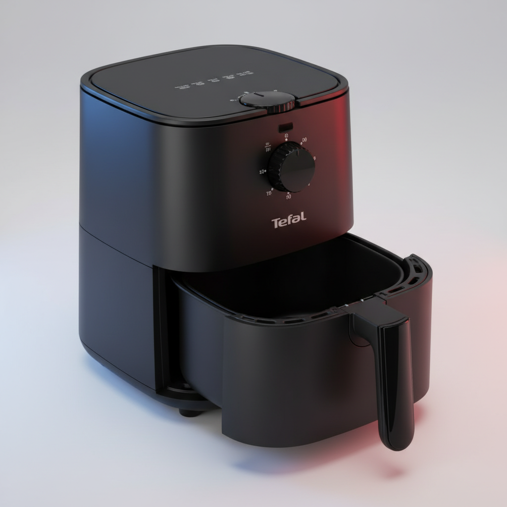 Tefal Friteuse Sans Huile Friteuse Sans Huile Easy Fry Essential 3,5 L Noir - Meca