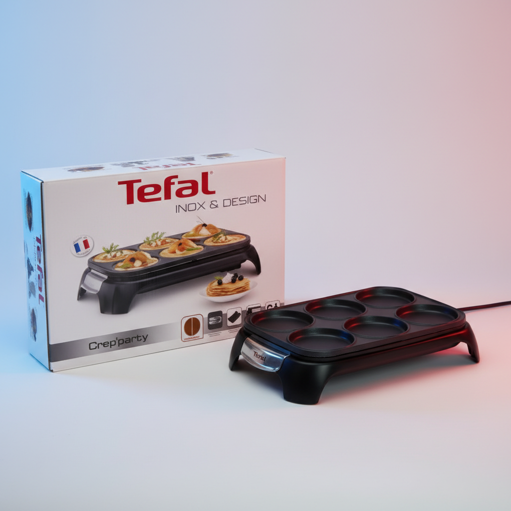 Tefal PY558813 Appareil à Crêpes'PARTY