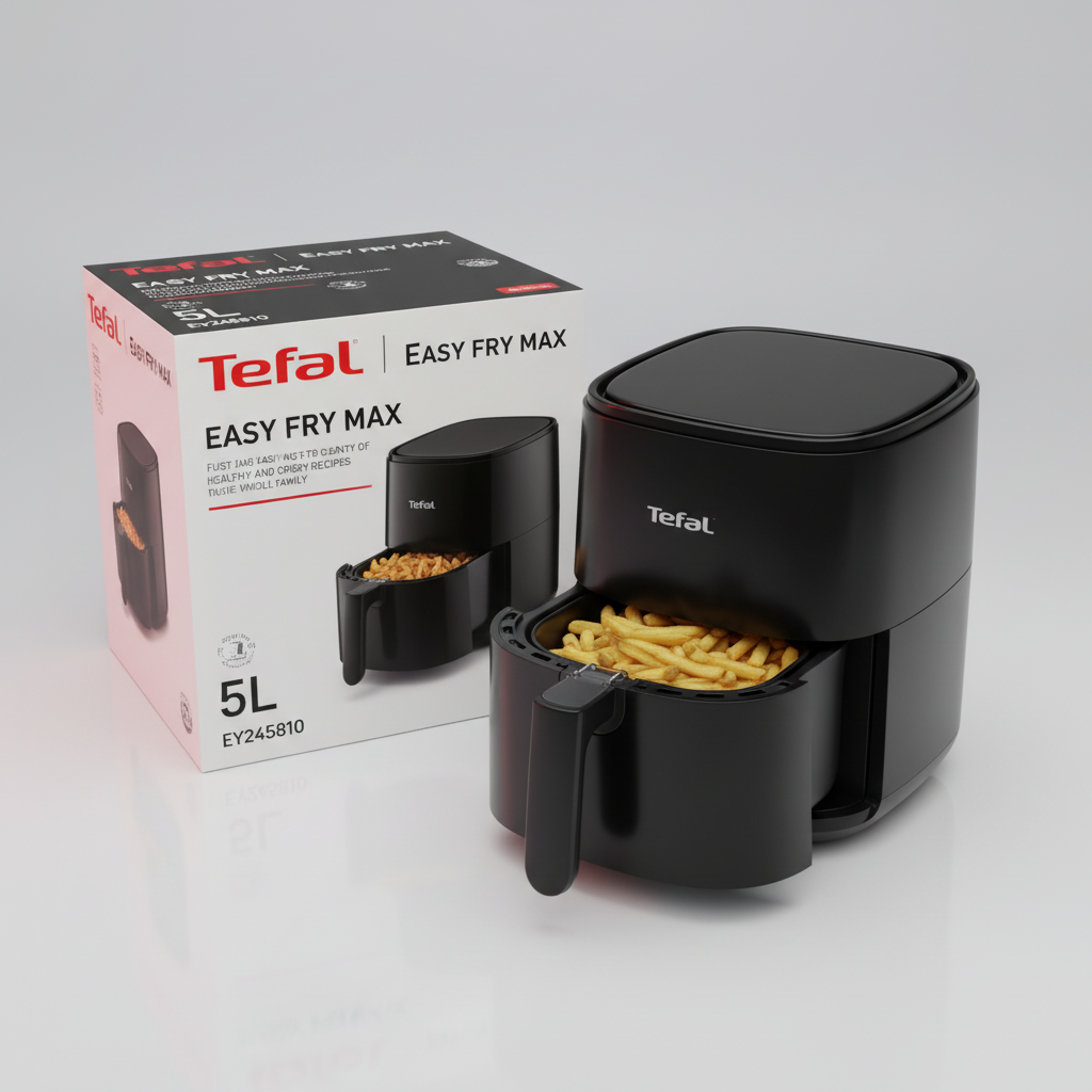 Friteuse Tefal Sans Huile Easy Fry Max 5L - Noir