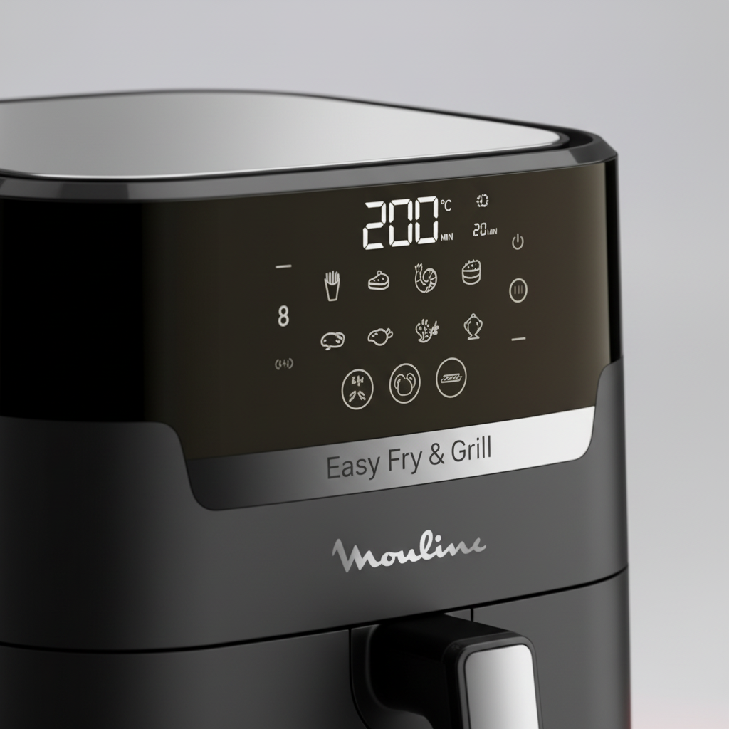 Grill Tefal Easy Fry & Air fryer – 8 programmes – 4,6L