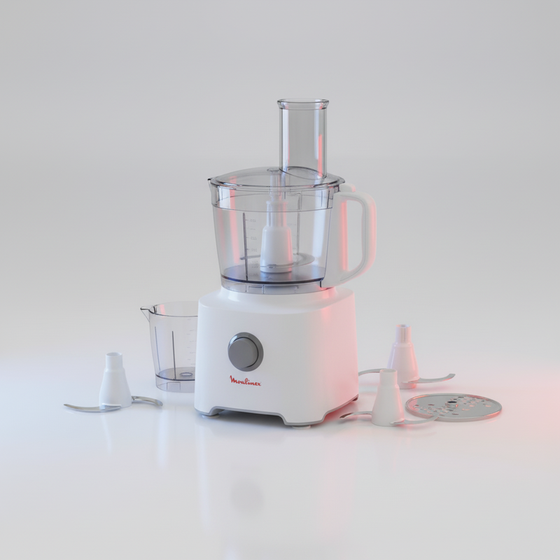 Robot Moulinex multifonctions EASY FORCE 700 W-Blanc