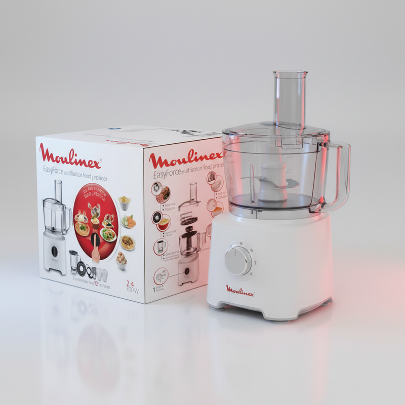 Robot Moulinex multifonctions EASY FORCE 700 W-Blanc