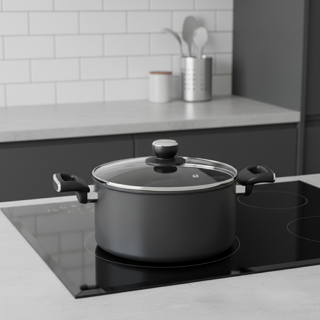 Marmite Tefal Unlimited 24 cm (5 L) + Couvercle en verre