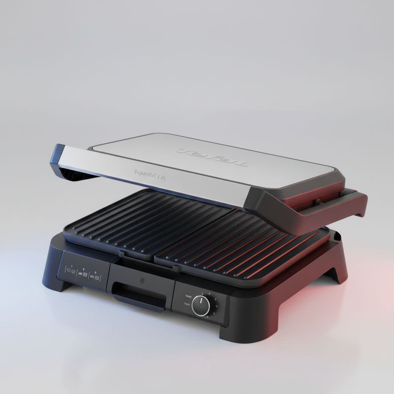 Grille Tefal Viande SuperGrill 3-en-1