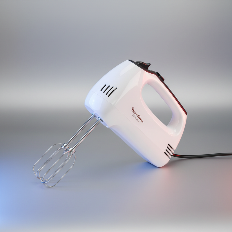 Batteur Moulinex Quick Mix 300W - 5 speed + boost, SS