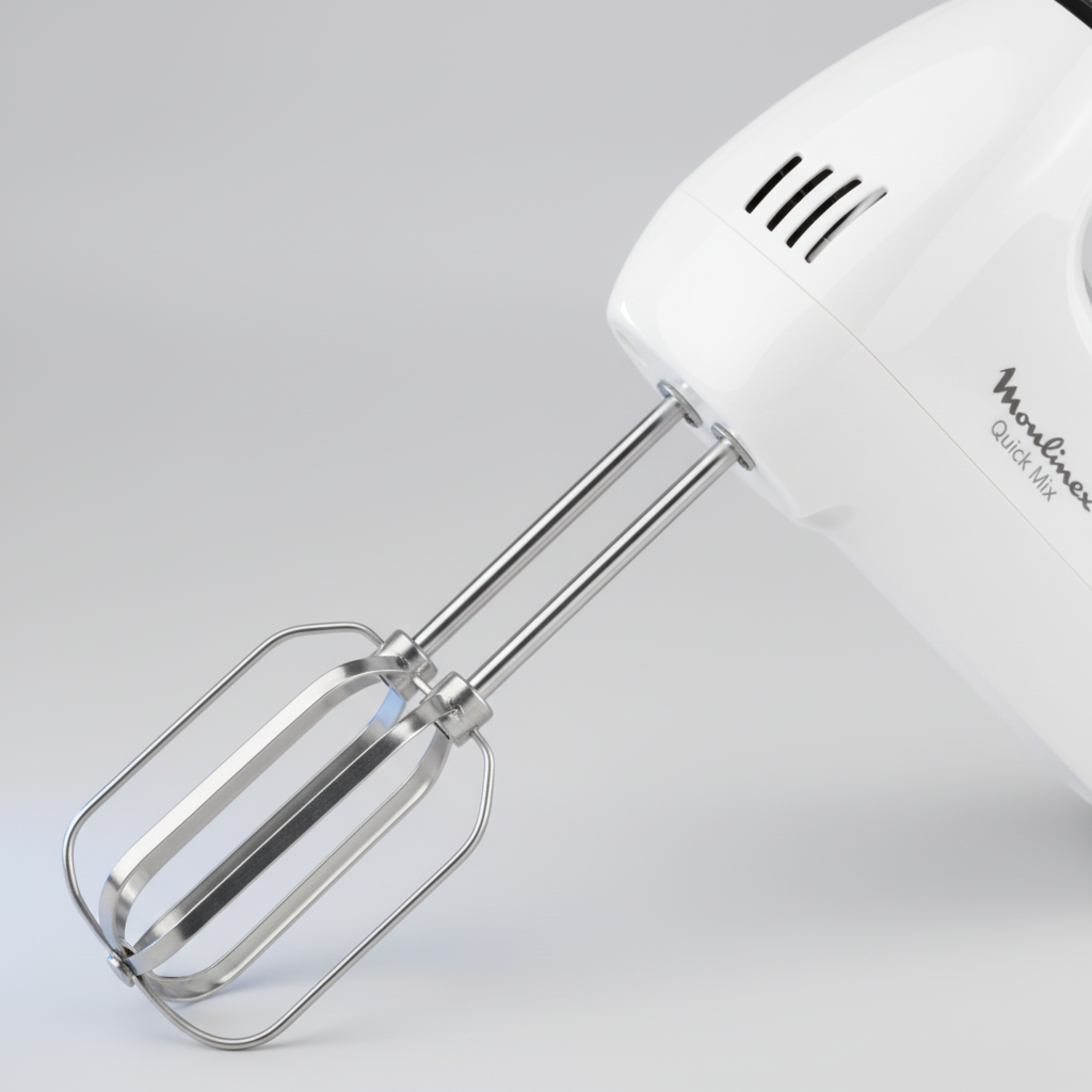 Batteur Moulinex Quick Mix 300W - 5 speed + boost, SS