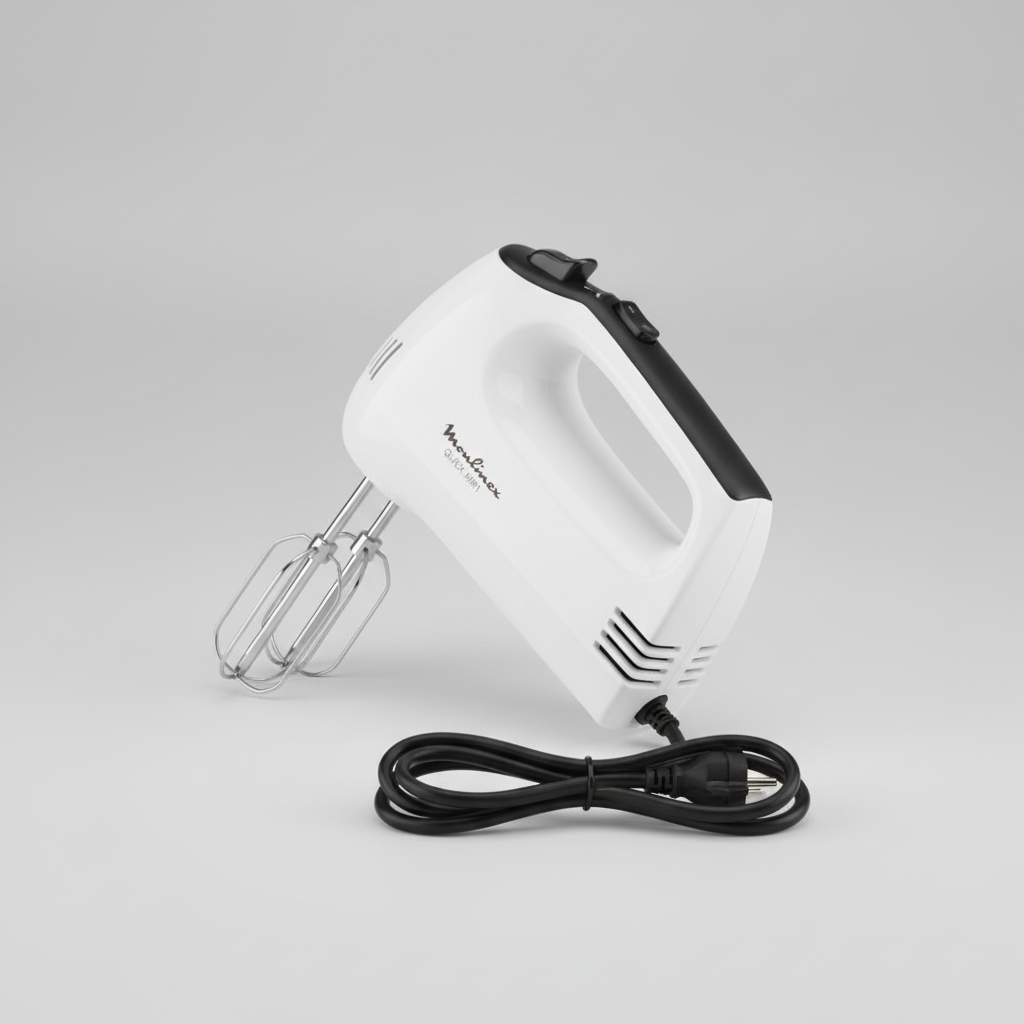 Batteur Moulinex Quick Mix 300W - 5 speed + boost, SS