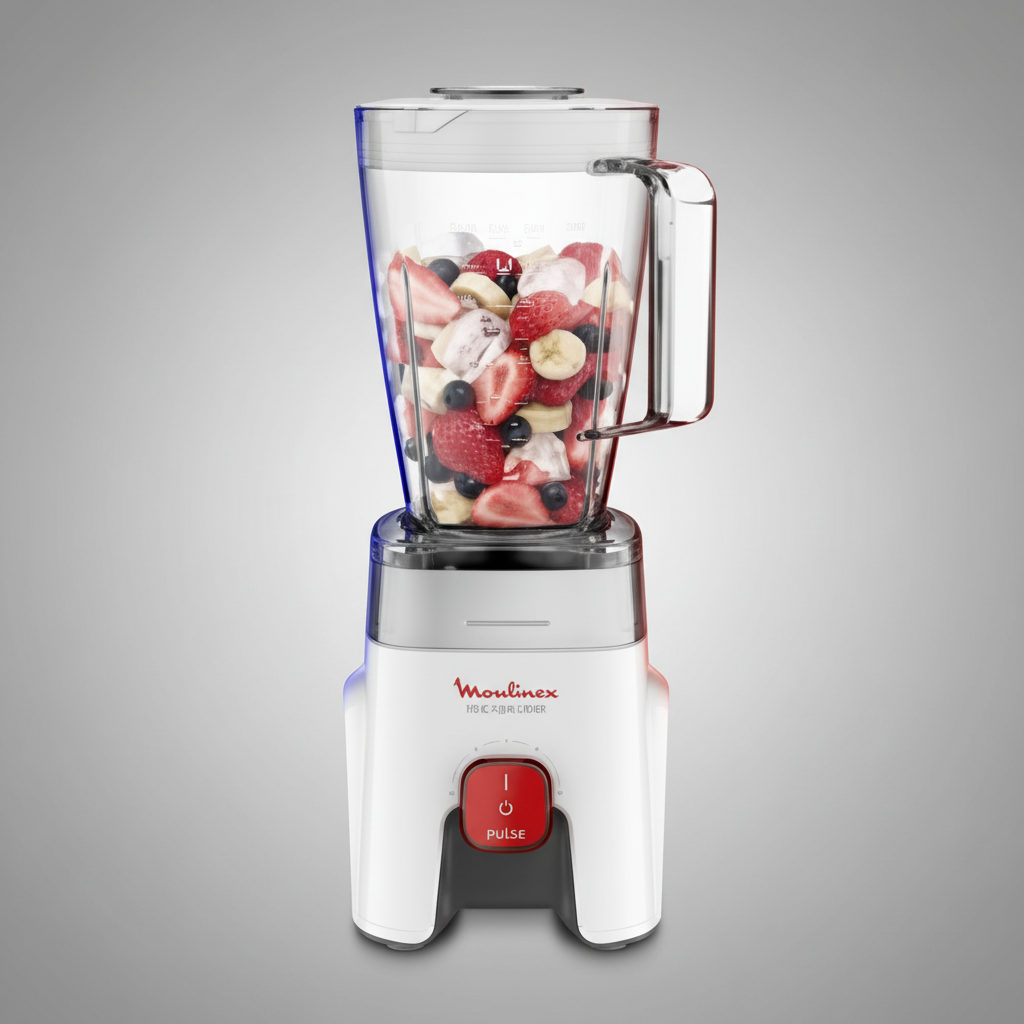 Blender Moulinex Genuine 550W Avec Moulin à Café et Epices