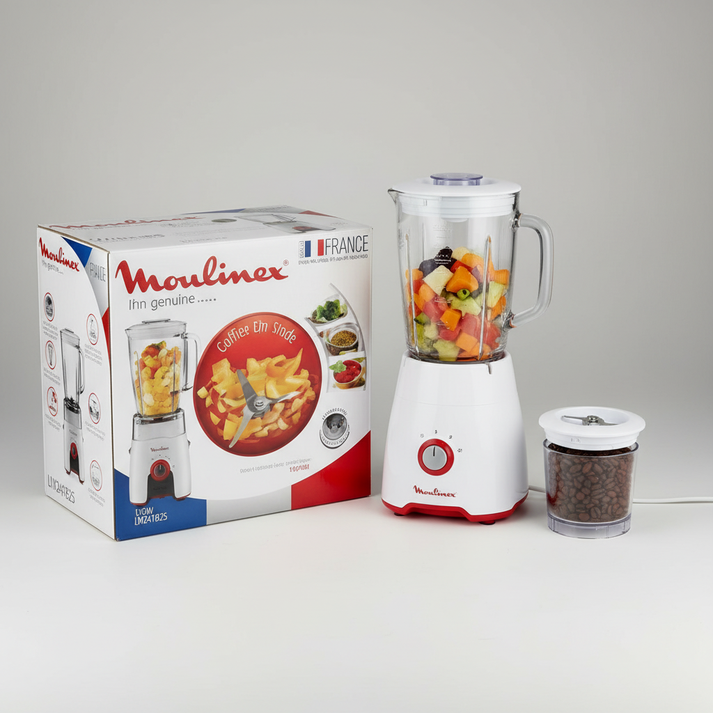 Blender Moulinex Genuine 550W Avec Moulin à Café et Epices