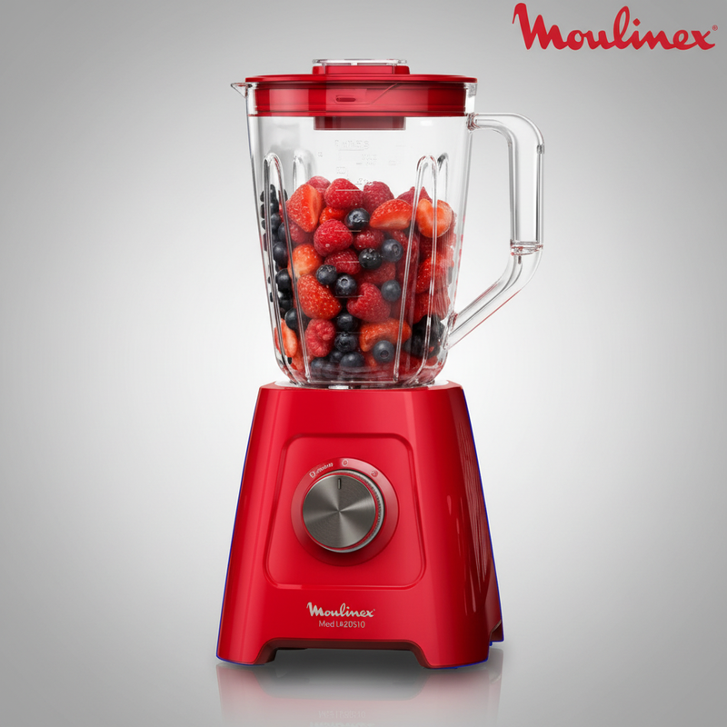 Blender Moulinex BLENDFORCE 600 W-Rouge