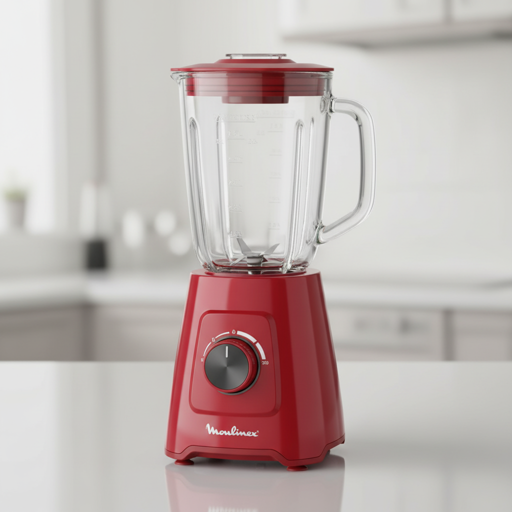 Blender Moulinex BLENDFORCE 600 W-Rouge