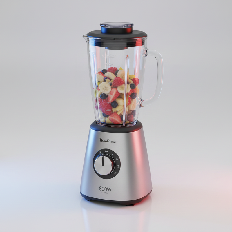 Blender Moulinex Blendforce 2- 800 W-SILVER-Blender Classique