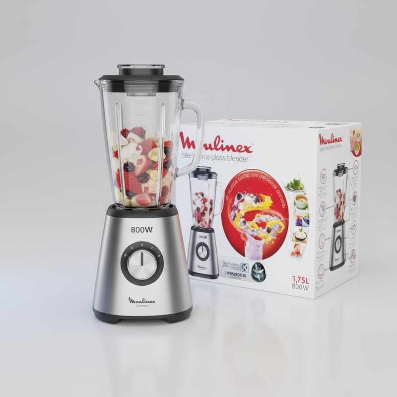 Blender Moulinex Blendforce 2- 800 W-SILVER-Blender Classique